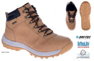 HI-TEC Norri Mid WP - pánské turistické boty / treková obuv (kůže) EU 44/UK 10