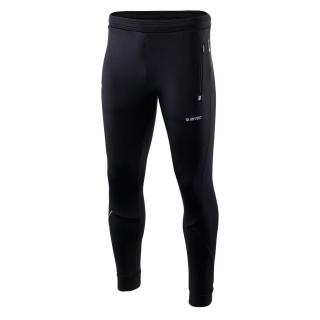 HI-TEC Riodi - pánské běžecké kalhoty (legíny) L, černé (SLEVA -40%)