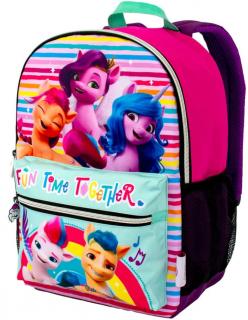 Batoh My Little Pony|Můj malý Pony: Zábavný společný čas (objem 17 litrů|38 x 32 x 14 cm) fialový polyester