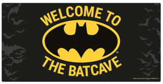 Cedule na zeď Batman: Welcome To The Batcave (30 x 60 cm)
