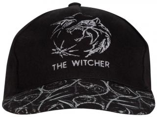 Čepice - kšiltovka snapback Netflix|The Witcher: Wolf Logo (nastavitelná)