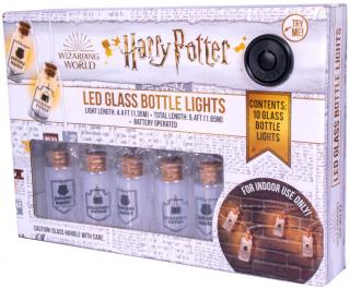 Dekorativní 3D světýlka - řetězová lampa Harry Potter: Láhve lektvarů