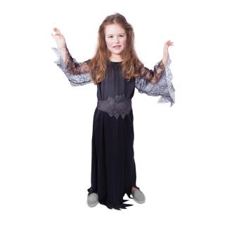 Dětský kostým černá Čarodějnice (110-116)