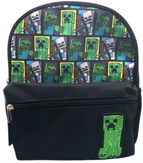 Dětský mini batoh Minecraft: Creeper (objem 7,4 litrů|26 x 28 x 10 cm)