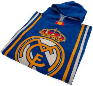 Dětský ručník - pončo Real Madrid: znak (55 x 110 cm)