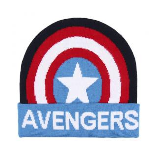 Dětský zimní kulich Marvel|Avengers: Captain America Shield (univerzální)