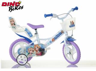 DINO Bikes - Dětské kolo 12   Snow Queen 2022