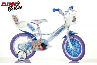 DINO Bikes - Dětské kolo 16   Snow Queen 2022