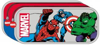 Dvojitý penál na tužky Marvel|Avengers: Tři Hrdinové (23 x 8 x 10 cm)