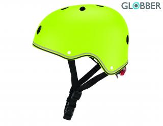 Globber Dětská helma Primo Lights Lime Green XS/S