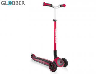 Globber Koloběžka MASTER Solid black Wheels  Red