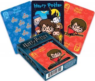 Hrací karty Harry Potter: Chibi 54 karet (6 x 9 x 2 cm)