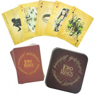 Hrací karty v plechové krabičce Lord Of The Rings|Pán Prstenů: One Ring