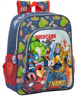 Junior dětský batoh Marvel|Avengers: Heroes Vs Thanos (objem 15 litrů|38 x 32 x 12 cm) modrý polyester