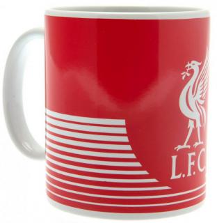 Keramický hrnek FC Liverpool: vzor LN znak (objem 320 ml) bílý