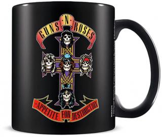 Keramický hrnek Guns N Roses: Appetite Cross (objem 315 ml)