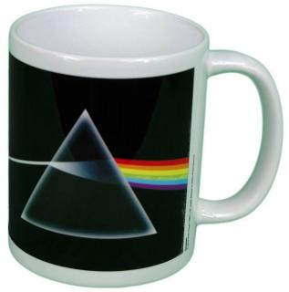 Keramický hrnek Pink Floyd: Dark Side Of The Moon (objem 315 ml) bílý