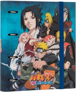 Kroužkový pořadač Naruto Shippuden: Tým sedm (28 x 32 x 4 cm)