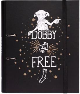 Kroužkový pořadač Premium Harry Potter: Dobby (28 x 32 x 7 cm)