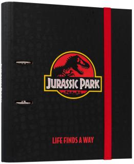 Kroužkový pořadač Premium Jurassic Park|Jurský park: Life Finds A Way (28 x 32 x 4 cm)