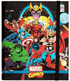 Kroužkový pořadač se spojovací svorkou Marvel: Avengers (28 x 32 x 4 cm)