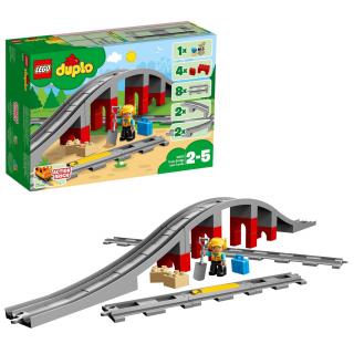 LEGO DUPLO Doplňky k vláčku – most a koleje 10872