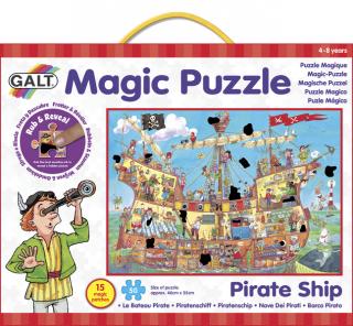 Magické puzzle – pirátská loď 2