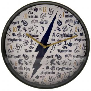 Nástěnné hodiny Harry Potter: Infographic (průměr 25 cm)