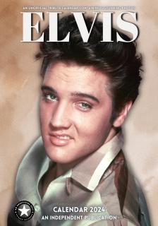 Nástěnný kalendář 2024: Elvis Presley (A3 29,7 x 42 cm)
