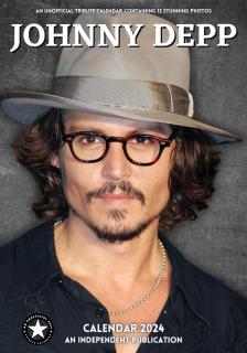 Nástěnný kalendář 2024: Johnny Depp|Piráti z Karibiku (A3 29,7 x 42 cm)