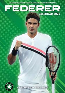 Nástěnný kalendář 2024: Roger Federer (A3 29,7 x 42 cm)