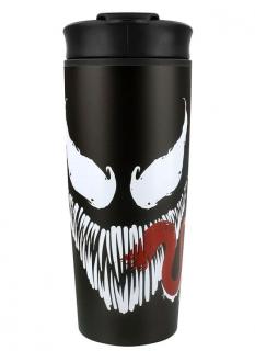 Nerezový cestovní hrnek Marvel: Venom Face (objem 425 ml)