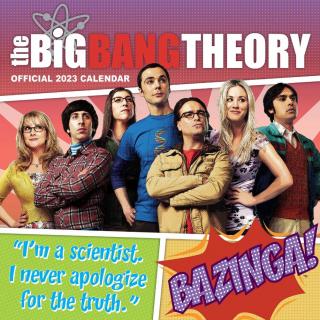 Oficiální nástěnný kalendář 2023: The Big Bang Theory|Teorie velkého třesku (30,5 x 30,5|61 cm)