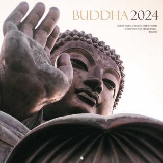 Oficiální nástěnný kalendář 2024: The Buddha (30 x 30|60 cm)