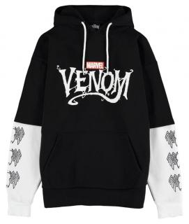 Pánská mikina Marvel: Venom Logo  černá bavlna Velikost oblečení: M
