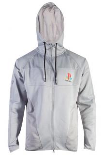 Pánská mikina Playstation: One Technical  šedá bavlna Velikost oblečení: S