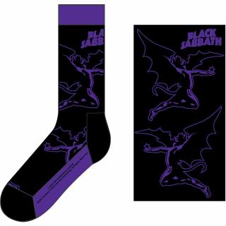Pánské ponožky Black Sabbath: Logo & Demon (velikost EU 40-45) Velikost oblečení: EU 40-45