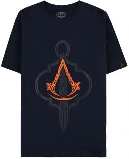 Pánské tričko Assassin's Creed Mirage: Čepel  navy bavlna Velikost oblečení: M