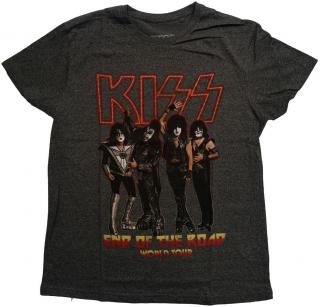Pánské tričko Kiss: End Of The Road Tour  černá bavlna Velikost oblečení: 2XL