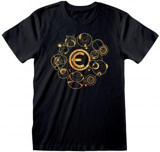 Pánské tričko Marvel|Eternals: Eternals Systems  černá bavlna Velikost oblečení: L