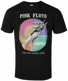 Pánské tričko Pink Floyd: WYWH Circle Icons  černá bavlna Velikost oblečení: 2XL