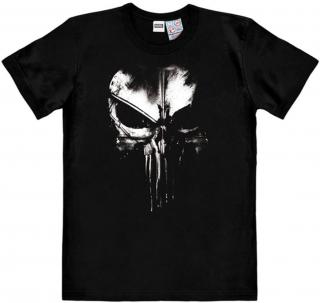 Pánské tričko Punisher: Techno Skull Marvel Comics  černá bavlna Velikost oblečení: M