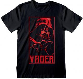 Pánské tričko Star Wars: Vader  černá bavlna Velikost oblečení: S