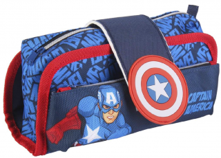 Penál na tužky Marvel: Captain America (22 x 10 x 5 cm)