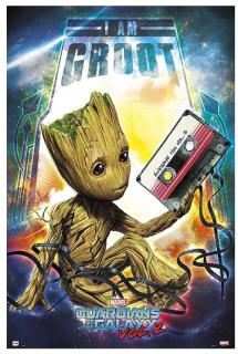 Plakát Guardians Of Galaxy|Strážci Galaxie: Groot (61 x 91,5 cm)