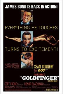 Plakát James Bond 007: Goldfinger excitement (61 x 91,5 cm)