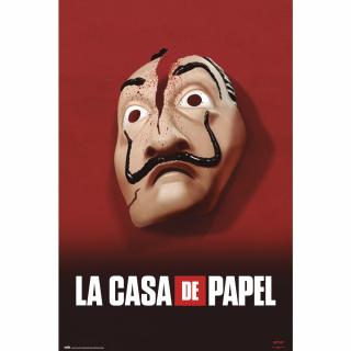 Plakát La Casa De Papel|Papírový dům: Maska (61 x 91,5 cm) 150 g