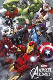 Plakát Marvel Comics: Avengers Assemble (61 x 91,5 cm)