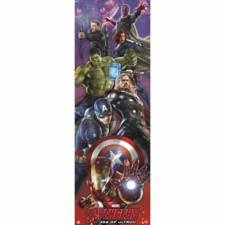 Plakát na dveře Avengers: Age Of Ultron (53 x 158 cm) 150 g