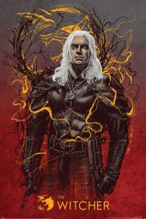 Plakát Netflix|The Witcher|Zaklínač: Geralt The Wolf (61 x 91,5 cm)
